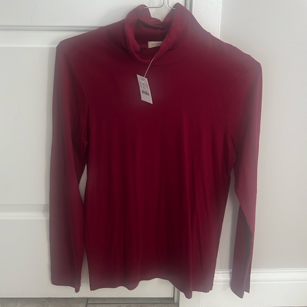 NEW J Crew woman’s tissue turtleneck